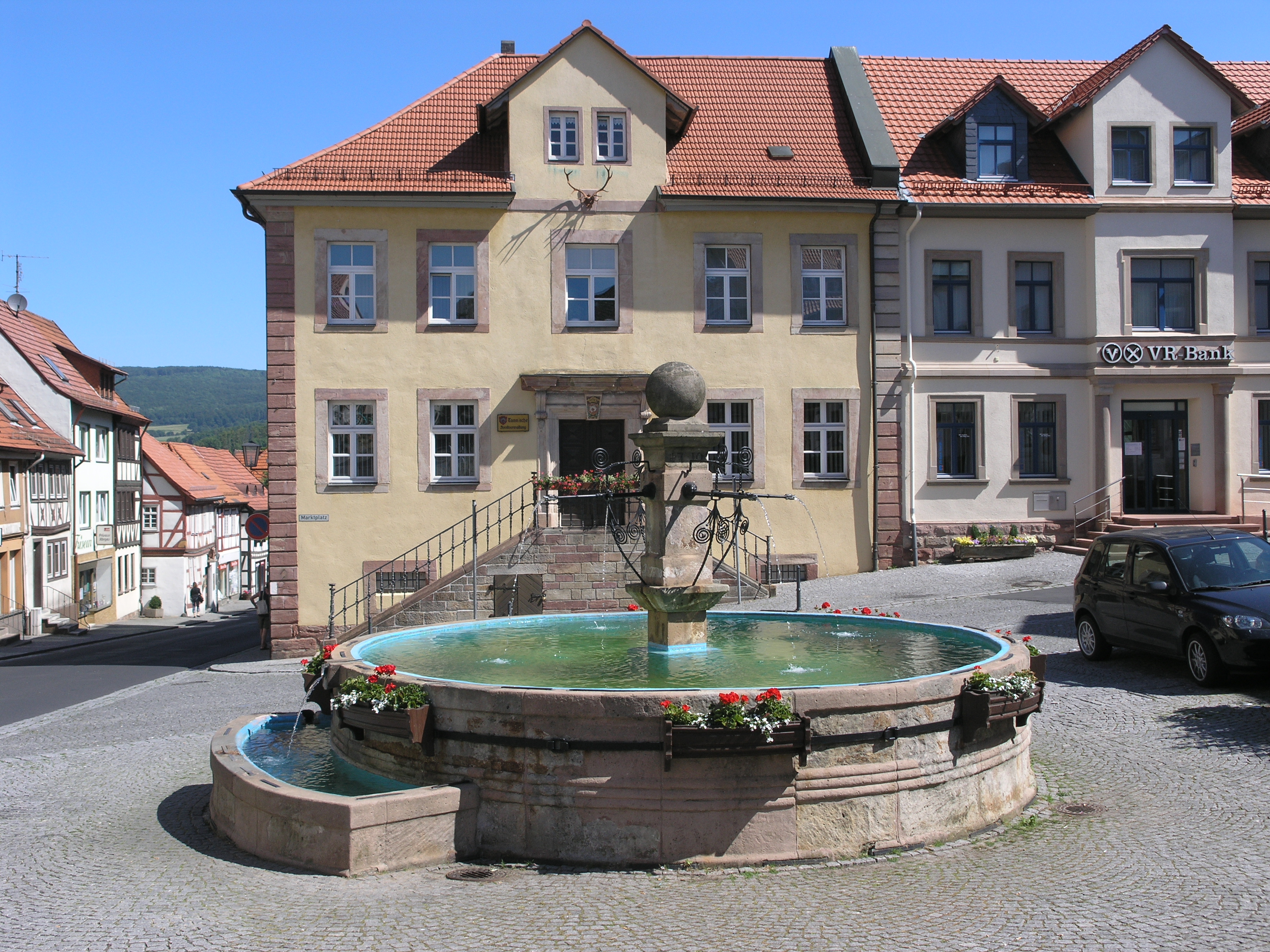 Stadtbrunnen Tann Rhonfuhrer De